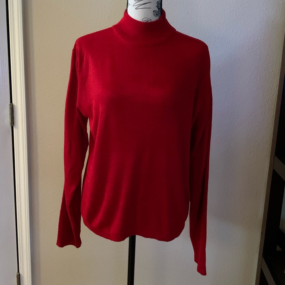 Red sweater